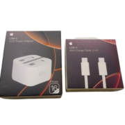 Apple iPhone 35 Watt Type C Mercantile 3 PIN Fast Charger with USB-C C Cable (1m)